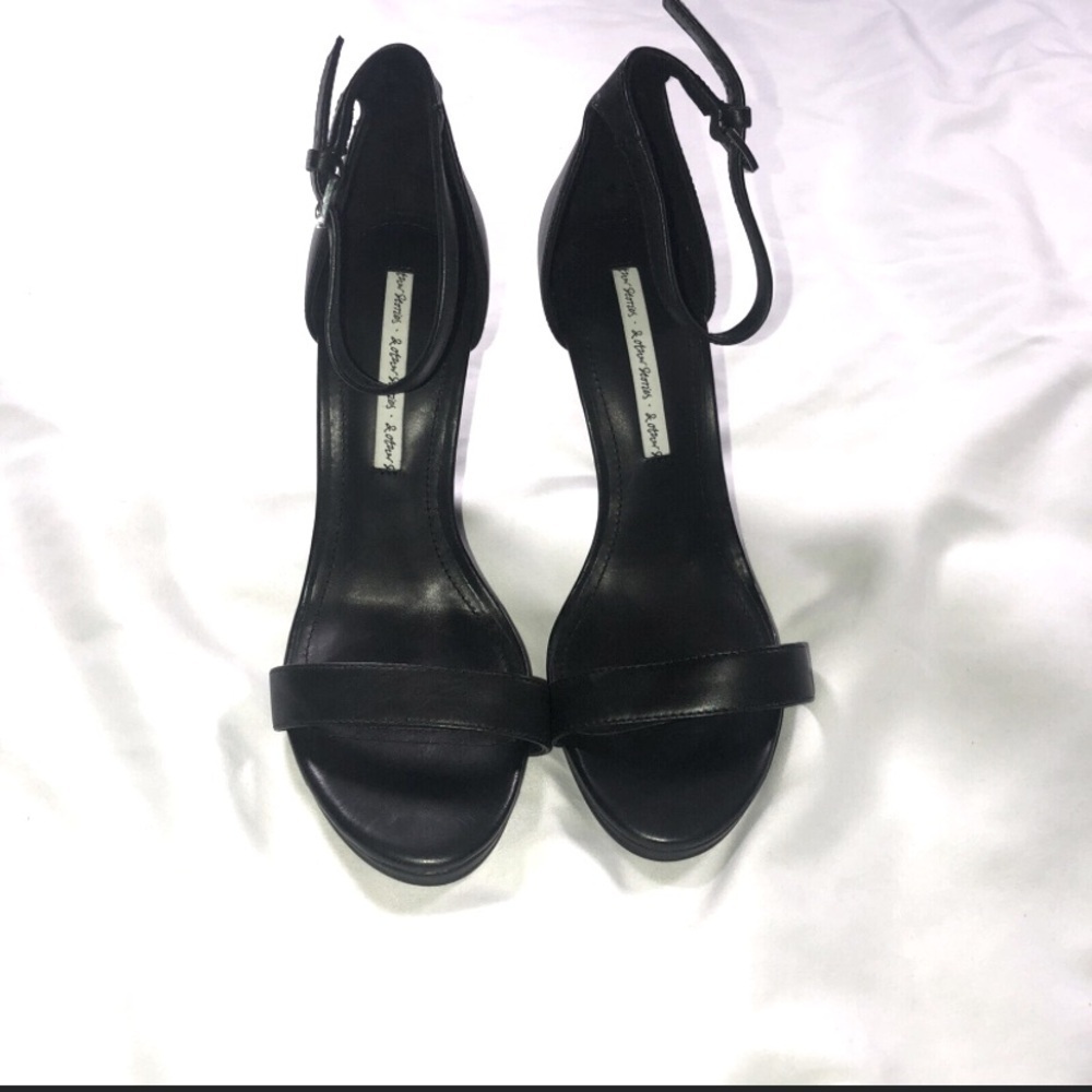 & other stories black Strappy heels classic formal designer revolve spring party